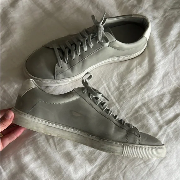 Oliver Cabell Men’s Low 1 Sneakers Men’s Shoes Size 9 Particle Grey - Picture 8 of 12